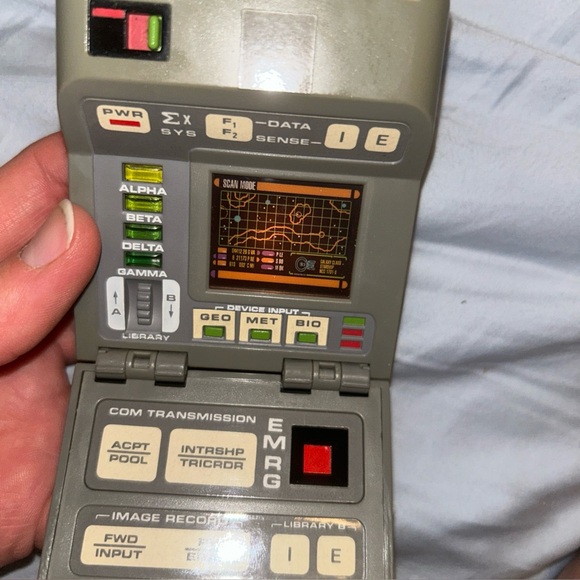 Star Trek The Next Generation Tricoder Communication Device 1993 W/Box #6153 - Picture 10 of 13